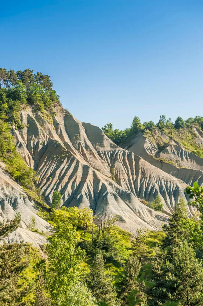 Vue sur le ravin de Corboeuf à Rosières