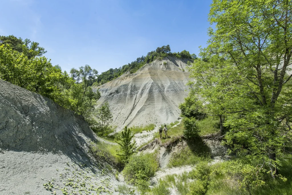 Vue sur le ravin de Corboeuf à Rosières