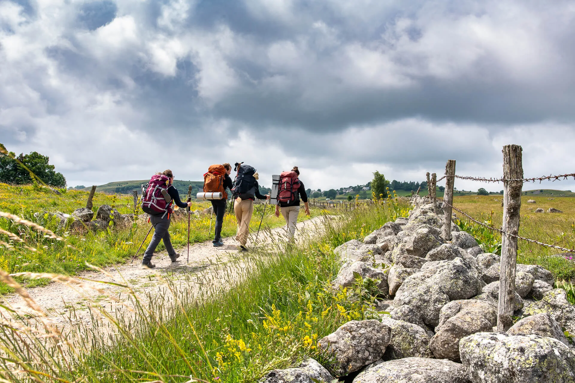 GR65 Via Podiensis Aubrac