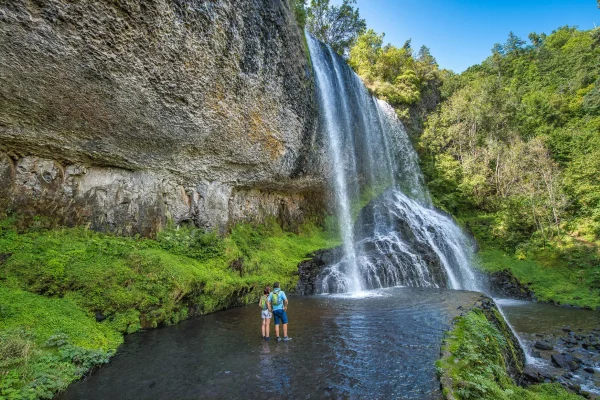 La cascade de La Beaume à Solignac-sur-Loire