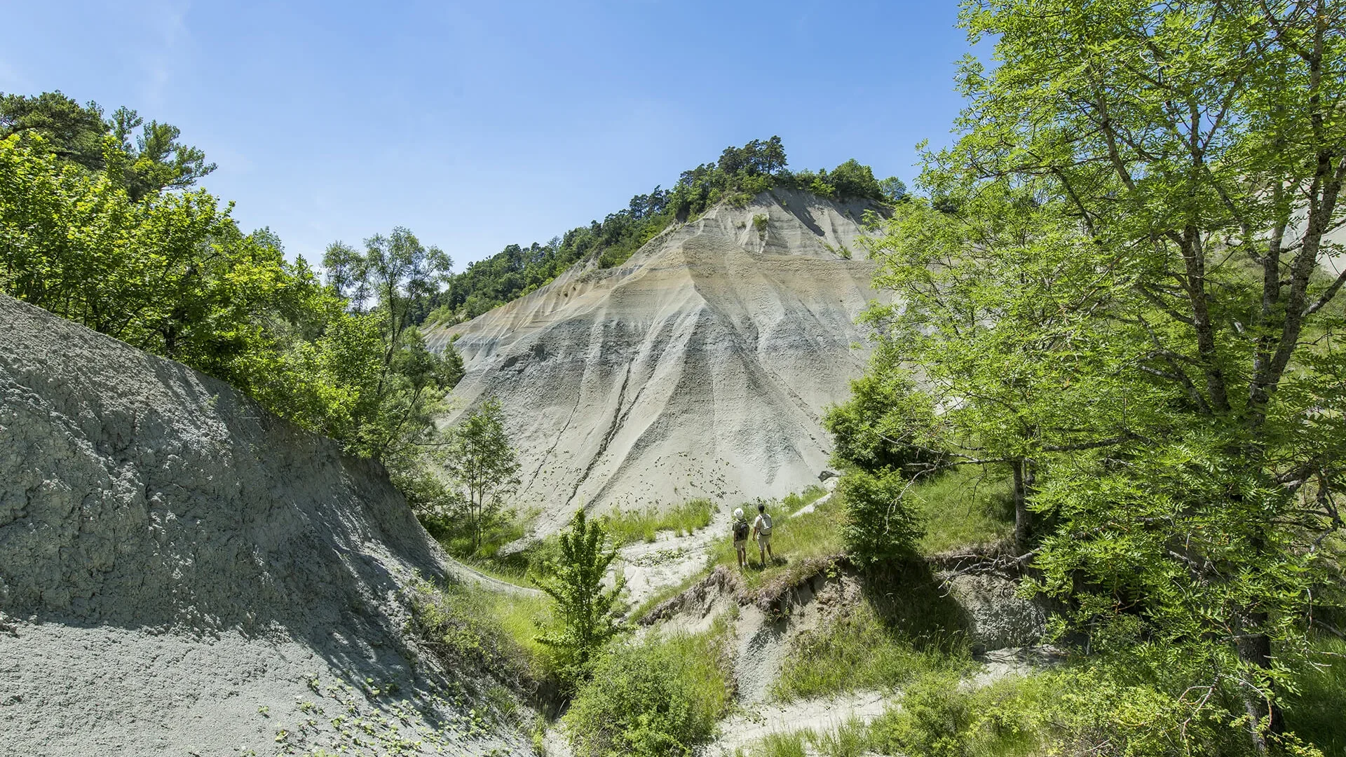 Vue sur le ravin de Corboeuf à Rosières