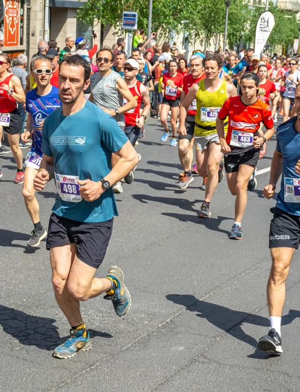 La course des 15km Internationaux du Puy