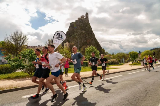 La course des 15km Internationaux du Puy