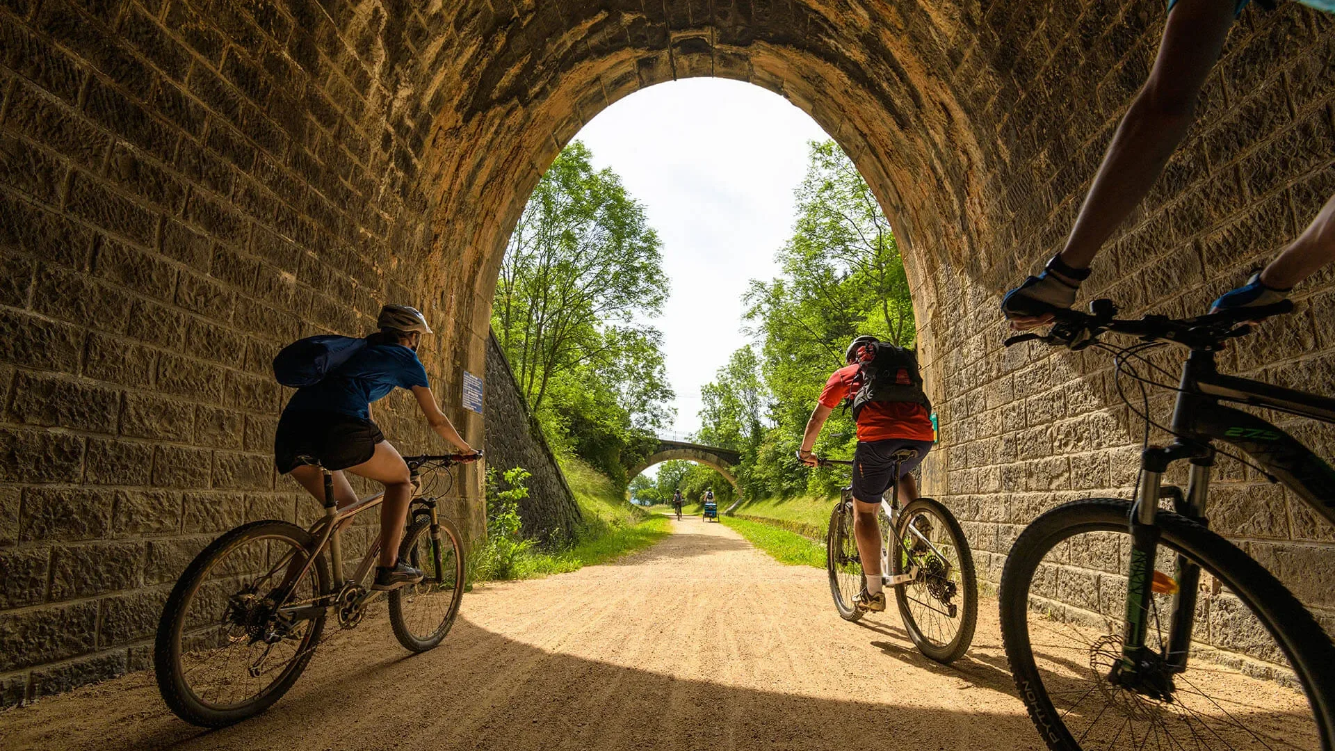 La voie verte à vélo, Via Velay entre Le Puy-en-Velay et Landos