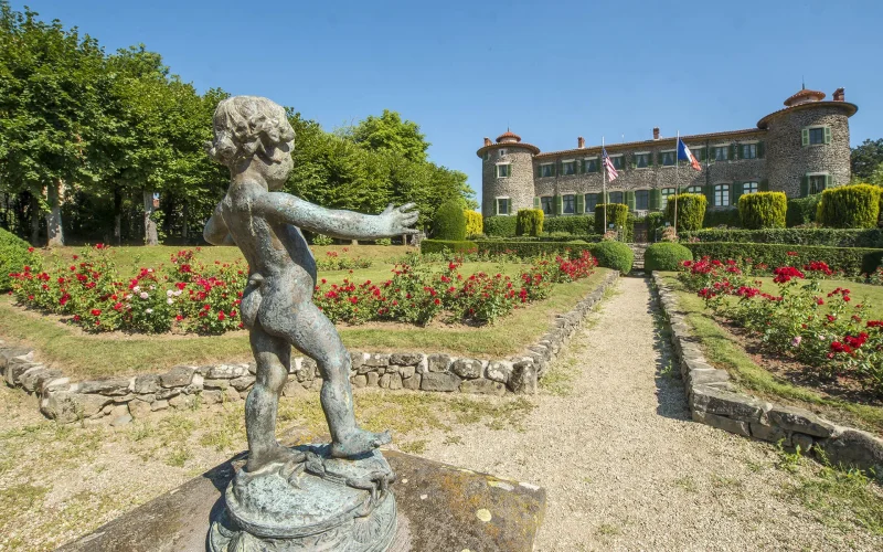 Le château de Chavaniac Lafayette vue extérieure