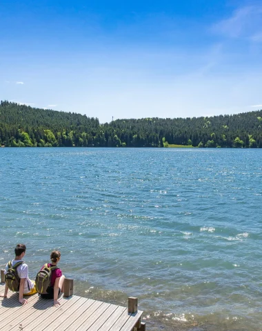 Une balade au bord du lac du Bouchet