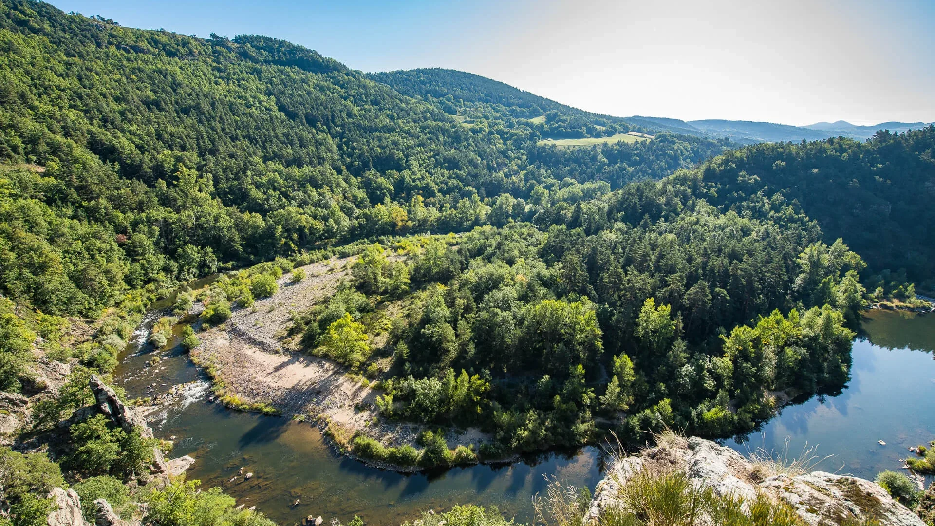 Les gorges de la Loire